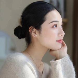 Pendientes Clásicos de Perlas AK de Agua Dulce de 6-7 mm, Joyería Fina de Moda Popular - Product Image 4