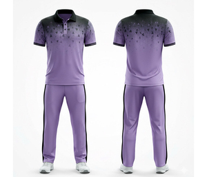 Uniforme de Cricket Personalizado con Estampado por Transferencia, Transpirable, Ligero, 220g, para Hombre, Negro y Verde, Poliéster, Secado Rápido, Conjunto de Jersey y Pantalón - Product Image 6
