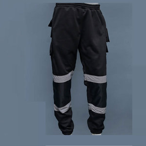 Pantalon de travail haute visibilité réfléchissant, pantalon de sécurité, pantalon de travail industriel, pantalon de chantier - Product Image 2