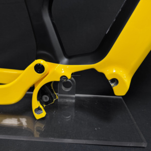 Vàng Đen cef69 ánh sáng e-mtb khung 29er Boost bafang M560 động cơ 835wh Pin Enduro Ebike đầy đủ hệ thống treo <span class=keywords><strong>Carbon</strong></span> khung - Product Image 5