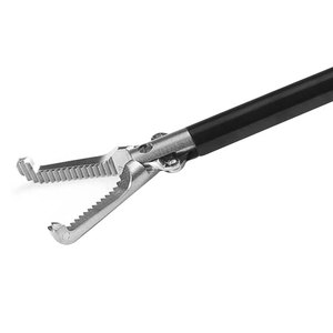 <b>Laparoscopic</b> Tissue Grasping Forceps 90 Degree Bent Jaw Reusable Endoscopic Surgical <b>Instrument</b> Manual Operation Class I - Product Image 3