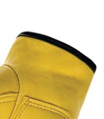 Guantes de Seguridad Amarillos de Tripolímero, con Puño de Seguridad Antideslizante, Resistentes a la Abrasión, Libres de Polvo y Silicona, Nivel de Impacto 3, para Uso General - Product Image 2