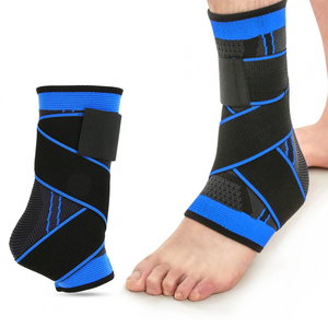 Roziv Sports Own Logo High Quality OEM Service <b>Ankle</b> Straps Adults 100% Neoprene Eco-Friendly Breathable Non-Slip Compression - Product Image 1