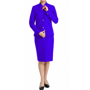 Nouveaux uniformes d'hôtesses de l'air pour femmes, ensemble d'uniformes de stewardes, logo et taille personnalisés - Product Image 5