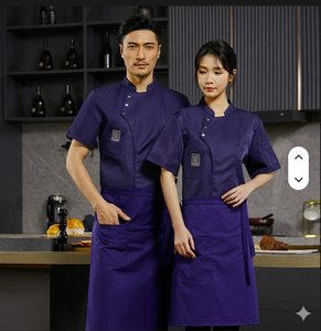 Vestes de Chef pour Hommes, Blouse de Chef, Uniforme d'Hôtel, Uniforme de Pâtissier, Uniforme de Restaurant Japonais, Uniformes de Chef, Uniforme de Cuisine - Product Image 4