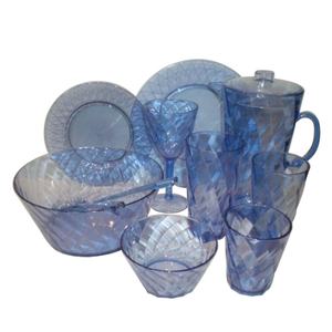 Vaisselle en acrylique à fleurs en relief Boissons - Product Image 6