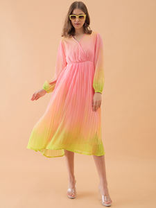 Vestido Maxi Casual con Varios Colores y Corte Evase para Mujer, Ideal para Vacaciones de Verano y Fiestas, a Precio de Mayoreo Accesible - Product Image 4