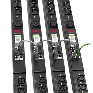 APDU9941 NetShelter แร็ค PDU สลับ0U 5.0kW 200V และ208V 30A (21) C13/C15และ (3) เต้าเสียบ C19/C21 - Product Image 1