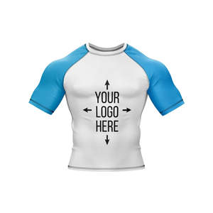Vente en gros de rashguard de Jiu Jitsu Bjj personnalisé avec logo imprimé en 3D pour hommes, t-shirt de compression respirant Spiderman UPF50+ à manches courtes - Product Image 3