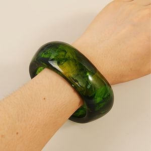 Modern <b>Resin</b> Jewelry Bracelet For Women Daily Wear Luxury <b>Resin</b> Bangles Set For Women Contemporary Design - Product Image 2