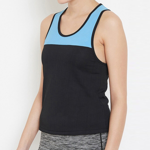Lightweight Summer Gym Sleeveless Women's Tank <b>Top</b> Custom Logo Quick Dry Breathable Eco-Friendly Polyester/Cotton Fabric Best - Product Image 4