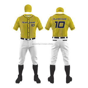 Diseña tus propias camisetas de béisbol con estampado 3D de alta calidad personalizadas para hombre, ropa de calle por sublimación, uniformes de béisbol - Product Image 1