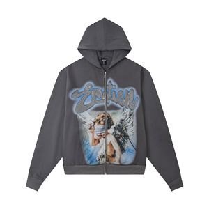 Sudaderas con Capucha para Hombre de Poliéster/Algodón, Tejido Grueso, Diseño Sólido Informal de Verano, Bolsillo Digital, Secado Rápido, Transpirable, Servicio OEM - Product Image 3