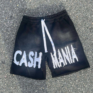 Shorts de Mezclilla Personalizados al por Mayor, con Apliques Bordados, Lavado Ácido, Efecto Desgastado, Calidad Premium, Precio Bajo - Product Image 3