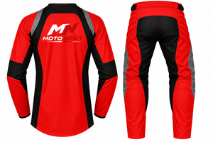 Ensemble maillot et pantalon de motocross 2026 personnalisé, imprimé par sublimation, manches longues, coupe-vent, 100 % polyester, en vente en ligne - Product Image 2