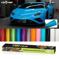 Films vinyles auto-cicatrisants pour voiture, effet dégradé brillant, pour enveloppement intégral, décoratifs, à changement de couleur, finition satinée, en vente