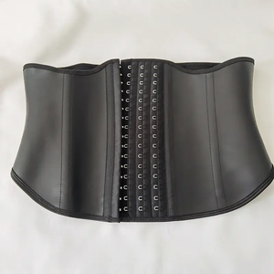 SIHE Women's Polyamide Shapers Corset Top Push Bra Zipper Closure Thick Slimming Waist Firm Control Eco-Friendly Breathable - Product Image 3