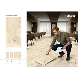 Carreaux de sol en porcelaine polie VISTAAR Breccia Classic Design 600x1200mm 8mm, Piso De Porcelanato Chino 60x120 - Product Image 1