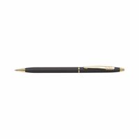 Stylo à bille promotionnel Pierre Cardin Kriss Japan en métal noir de haute qualité, design élégant, finition mate premium, pointe de 0,7 mm