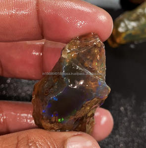 โอปอลเอธิโอเปียเกรดดี 100% ธรรมชาติ คุณภาพเยี่ยม ขนาด 36.18x25.24 ถึง 47.35x28.41 มม. แบบหยาบ ไม่เจียระไน สำหรับทำเครื่องประดับ DIY - Product Image 3