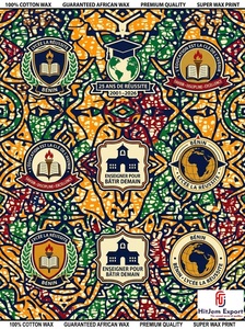 Luxury African Wax Print Fabric School Anniversary Textile OEM ODM Manufacturer Hitjem Export - Product Image 6