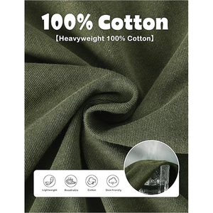 Men High Quality Acid Wash Cotton Summer <b>Set</b> T Shirt Shorts Casual Loose Fit Matching Outfit - Product Image 2