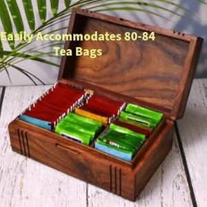 Caja de Madera para Tazas de Té al por Mayor, Caja de Almacenamiento de Madera Sólida de Diferentes Formas, Caja de Regalo de Madera - Product Image 4