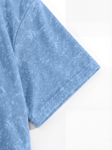 Everyday Casual Street Tee for Men and Boys Featuring Unique <b>Washed</b> Surface Style and Relaxed Comfort - Product Image 3