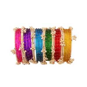 Pulseras Ghungroo Doradas de Cachemira de Alta Calidad, Modernas 2026, Brillantes, para Bodas y Fiestas, Precio al por Mayor Premium para Adultos - Product Image 1