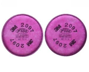 Filtro de Partículas con Clasificación P100 2097 Diseñado para Proteger Contra Asbesto, Polvo de Plomo, Gases de Soldadura y Moho, Hecho en EE. UU. - Product Image 2
