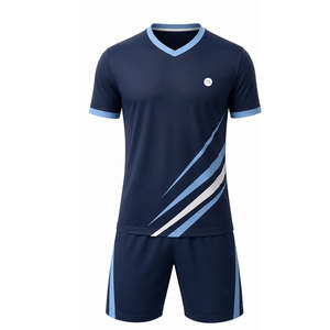 Tenue de football avancée, maillot et short à séchage rapide, conçus pour l'entraînement intensif, les performances en match et les sports d'équipe - Product Image 2