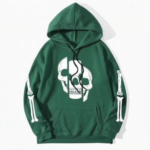 Custom Graphic Print Eco-Friendly Breathable Anti-Wrinkle Anti-Pilling 260g Oversized Streetwear <b>Polyester</b> <b>Hoodie</b> Sweatshirt Men - Product Image 4