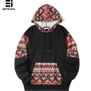 Sweat à capuche homme en coton 100% de haute qualité, avec poche, pour l'hiver, sublimation, écologique, anti-boulochage, polaire, coupe oversize - Product Image 1