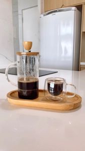 Bandeja de Madera Hecha a Mano Personalizada para Servir, Bandeja Decorativa de Madera Natural para Desayuno, Café, Té, Comida, Bebidas, Aperitivos, Restaurante - Product Image 5