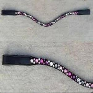 Chaîne en métal design à une rangée en cuir véritable en forme de vague de haute qualité pour les sourcils de cheval en Cob Full Sizes - Product Image 3