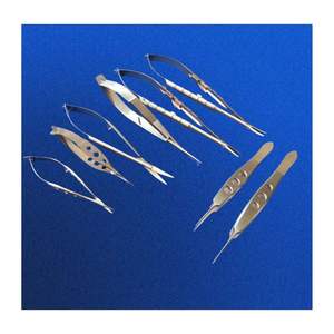 Ensemble d'instruments microchirurgicaux de base en acier inoxydable de haute qualité, 8 pièces, pour chirurgie générale et ORL - Product Image 3