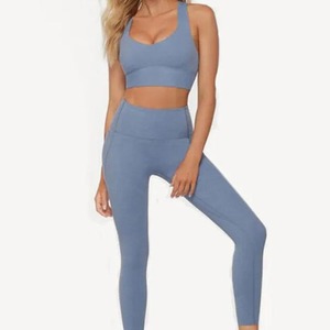 High Quality Custom Women's Backless High Support Anti-Bacterial Breathable Sports Bra - Product Image 3