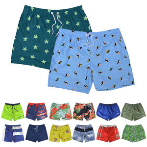 Wholesale Custom Beach Shorts Mesh Lining Shorts for <b>Men</b> Surfing Board Shorts With Pattern Printing Swimwear Sweat <b>Trunks</b> - Product Image 6