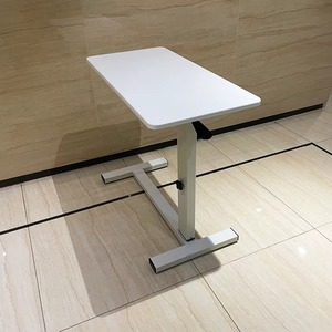 Mesa de Noche para Hospital con Altura Ajustable por Columna de Aire, Mesa de Oficina con Altura Ajustable para Trabajo de Pie - Product Image 3