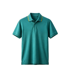 Polo personnalisé pour homme, manches courtes, en piqué, respirant, en coton, vêtements de sport décontractés, uniforme de golf et de tennis, vêtements en gros - Product Image 5