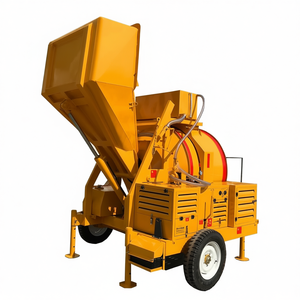 Mini bétonnière diesel JZR500 RDCM500 16DH pour travaux de construction - Product Image 2