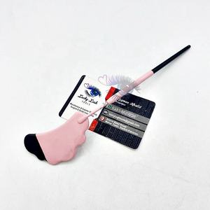 2023 haute qualité rose clair noir miroir Combo Extension de cils en acier inoxydable beauté soins boîte de rangement cils outils - Product Image 1