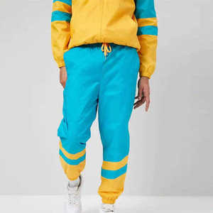 <b>Men</b>’s Custom Color Block Windbreaker Set Hooded <b>Zip</b> Jacket Sports <b>Shorts</b> Lightweight Outdoor Athletic Wear Multicolor Streetwear - Product Image 3