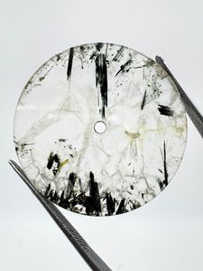 หน้าปัดนาฬิกาเพรนีตธรรมชาติแบบแบน ขนาด 31.50 มม. หนา 0.7 มม. รูตรงกลาง 2 มม. - Product Image 3