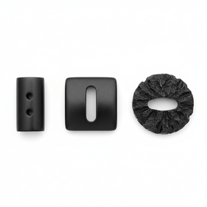 Bouton artisanal en corne de buffle polie de qualité supérieure, écologique, à forme naturelle, avec attache à boucle, pour vestes, manteaux et sacs - Product Image 4