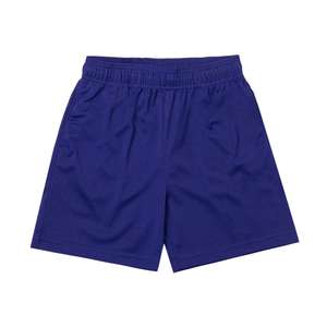 Shorts de sport pour hommes OEM, impression par sublimation personnalisée, shorts unis pour hommes, shorts de basket-ball en maille réversible en polyester - Product Image 6
