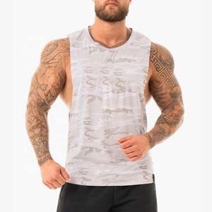 Ropa deportiva de algodón sin mangas de talla grande para hombre, camisetas sin mangas para entrenamiento, gimnasio, camisetas para hombre - Product Image 1