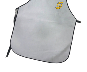 Holy Signs International HSI-LWA/011 Hitzebeständige Flammschutz-Schweißerschürze Gelbes Logo Normale Passform für Fabrik- und Werkstattnutzung - Product Image 6