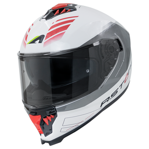 Cascos ASTONE, Nuevo Casco Integral ABS BLASTER BLANCO, Modelo GT6 YB04, Forro de Nailon Gráfico, Venta de Fábrica, Gran Éxito de Ventas - Product Image 3