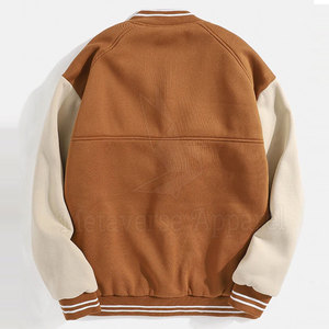 Custom School Varsity <b>Jacket</b> With Chenille <b>Letters</b> Wholesale High School Letterman <b>Jacket</b> Manufacturer - Product Image 2